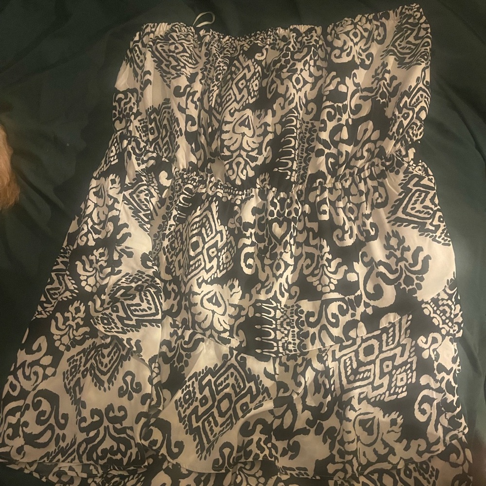 Express strapless dress